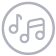 ícono sonido